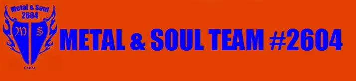 Metal and Soul FIRST Robotics Team #2604 logo, Capac Community Schools