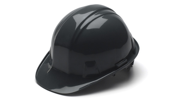 KB54HP14111 PYRAMEX 4PT RATCHET  HARD HAT BLACK