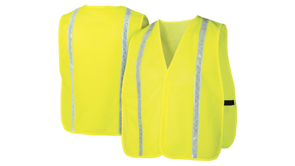 KB75RV110 SAFETY VEST LIME UNIVERSAL FIT