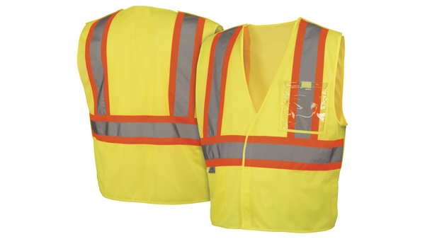 KB75RVHL2710BRL SAFETY VEST LIME LARGE