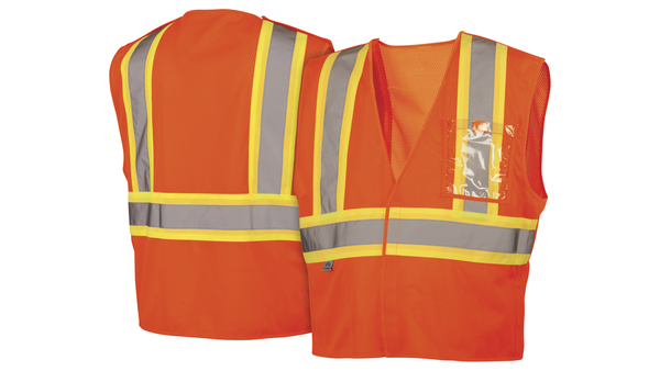 KB75RVHL2720BRXL SAFETY VEST ORANGE XL