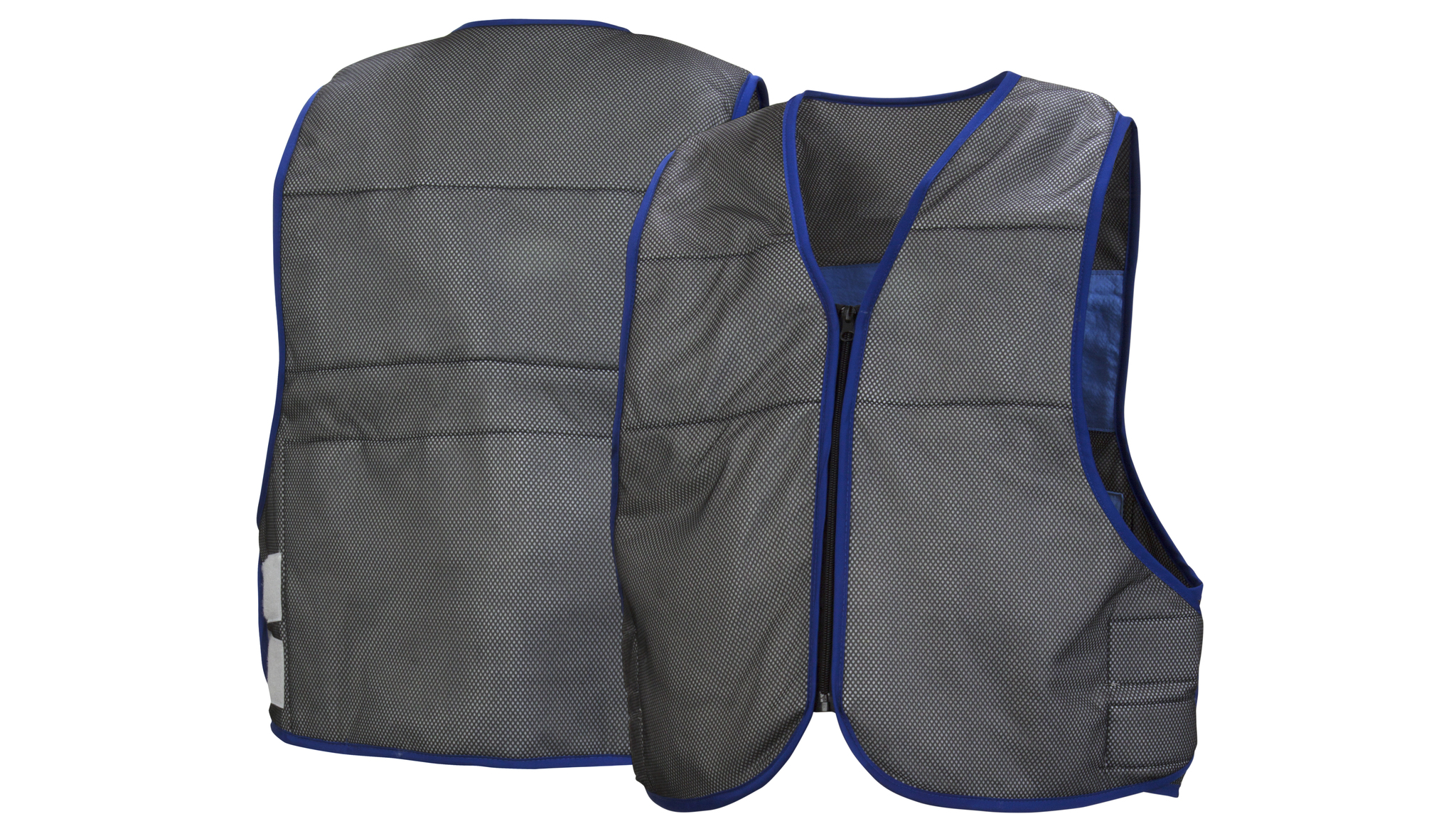COOLING VEST GRAY AND BLUE 2XL ADJ TO 5XL
