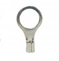 HIGH TEMP Non-Insulated Closed Ring Terminal, 12-10 AWG, Bolt 1/2&quot;