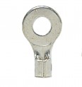 Non-Insulated Closed Ring Terminal,12-10 AWG, Bolt 1/4&quot;