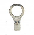 Non-Insulated Closed Ring Terminal, 12-10 AWG, Bolt 3/8&quot;