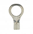 HIGH TEMP Non-Insulated Closed Ring Terminal, 12-10 AWG, Bolt 3/8&quot;