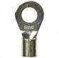 Non-Insulated Closed Ring Terminal, 4 AWG, Bolt 5/16&quot;