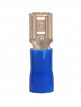 Female Disconnect: Blue, Vinyl, Partial Coverage, 16-14 AWG