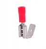 Vinyl Insulated Piggyback Crimp Disconnect, 22-16 AWG Red
