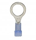 Nylon Insulated Closed Ring Terminal, 16-14 AWG, Bolt 3/8&quot;