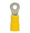 Vinyl Insulated Closed Ring Terminal, 12-10 AWG, Bolt #8