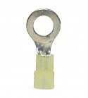 Nylon Insulated Closed Ring Terminal, 12-10 AWG, Bolt 5/16&quot;