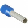 Partially Insulated Wire Ferrule,  Blue, #14 AWG