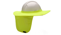 KB75HPSHADE30 HARD HAT NECK SHADE YELLOW