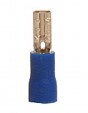 KE0020194 Female Disconnect: Blue, Vinyl, Partial Coverage, 16-14 AWG