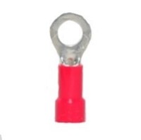 KE0050040 Vinyl Insulated Closed Ring Terminal, 22-18 AWG, Bolt #10