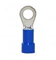 KE0050100 Vinyl Insulated Closed Ring Terminal, 16-14 AWG, Bolt #10