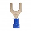 Vinyl Insulated Fork/Spade Terminal, 18-14 AWG, Bolt 1/4&quot;