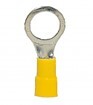 KE0050260 Vinyl Insulated Closed Ring Terminal, 12-10 AWG, Bolt 3/8"